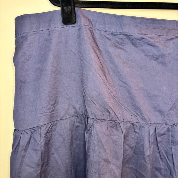 NWT Old Navy Women’s Dusty Navy Dropped-Waist Midi Skirt Size 3X - Picture 6 of 11